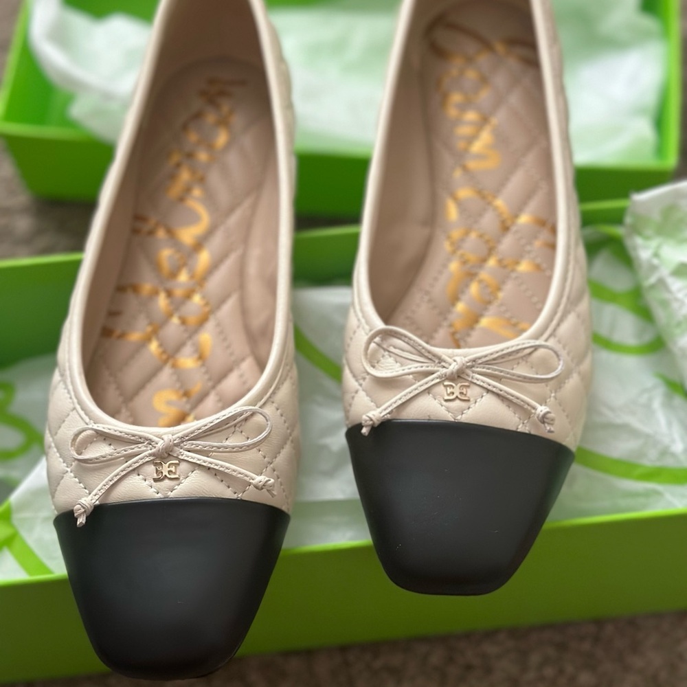 SAM EDELMAN
MARILYN QUILTED FLAT brand new size 6